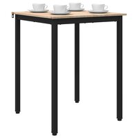 Eettafel Naturel 60 x 60 x 75 cm Massief grenenhout 3