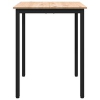 Eettafel Naturel 60 x 60 x 75 cm Massief grenenhout 5