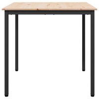 Eettafel Naturel 80 x 80 x 75 cm Massief grenenhout 5