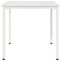 Eettafel Wit 80 x 80 x 75 cm Massief grenenhout 5