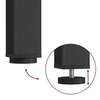 Eettafel Naturel 110 x 55 x 75 cm Massief grenenhout 8