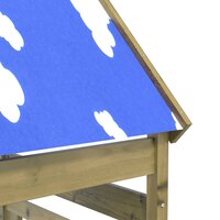 Speeltoren Bruin 52,5 x 85 x 265 cm Massief ge&iuml;mpregneerd hout 4