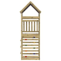 Speeltoren Bruin 52,5 x 85 x 265 cm Massief ge&iuml;mpregneerd hout 2