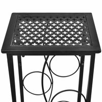 Wijnrek voor 8 flessen metaal  4