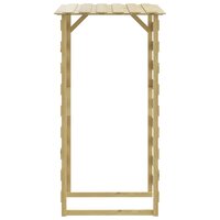 Pergola met dak 100x90x200 cm ge&iuml;mpregneerd grenenhout 3