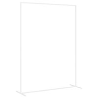 Trouwrand Wit 150 x 45.9 x 200 cm Staal 5