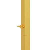 Trouwrand Goud 150 x 45.9 x 200 cm Staal 8