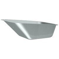 Vervanging voor kruiwagenlade Zilver 88 x 60 x 32 cm Staal 7