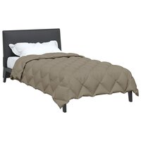 Winter Dekbed Lichtgrijs 220 x 140 cm Microfiber 3