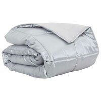 Zomer Dekbed Zilver 200 x 155 cm Satijn en Microfiber 2