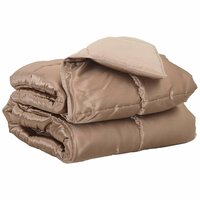 Vol jaar dekbed Goud 220 x 135 cm Satijn en Microfiber 2