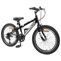 Mountainbike 20 Inch 6-Speed voor 5-8 jaar oud Zwart 2