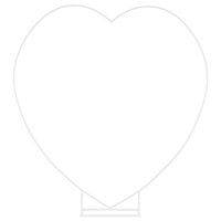 Trouwrand Wit 195 x 35 x 211 cm Staal 2