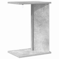 Bijzettafel Beton Grijs 35 x 25 x 50 cm Bewerkt hout 7