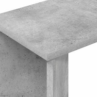 Bijzettafel Beton Grijs 35 x 25 x 50 cm Bewerkt hout 8