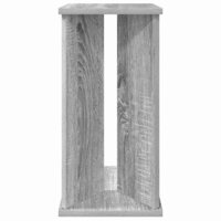 Bijzettafel Grijs Sonoma 35 x 25 x 50 cm Bewerkt hout 6