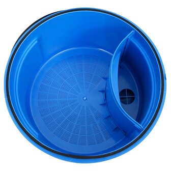 Zandfilterpomp 200 W 25 L 385x620x432 mm blauw en zwart