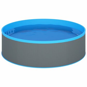 Splasher pool 350x90 cm grijs