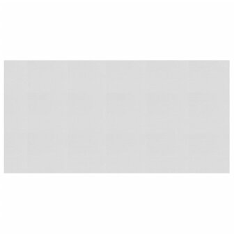 Zwembadfolie solar drijvend 400x200 cm PE grijs