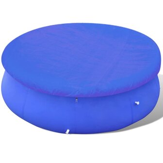 Zwembadafdekking PE rond 460 cm 90 g/m&sup2;