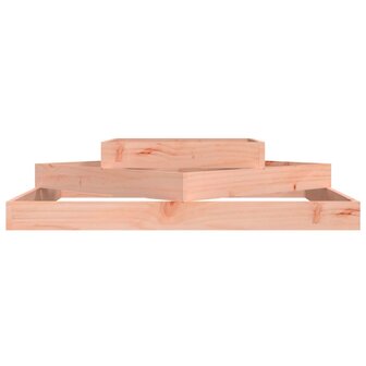 Plantenbak 112x112x27 cm massief douglashout
