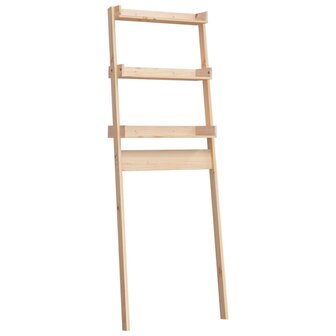 Toiletrek 63,5x32x179 cm massief grenenhout