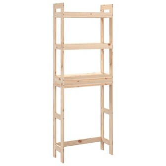 Toiletrek 63x26x171 cm massief grenenhout