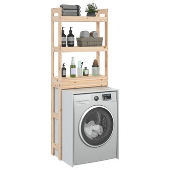 Toiletrek 63x26x171 cm massief grenenhout