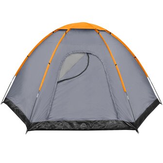 Tent 6-persoons grijs