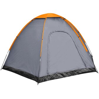 Tent 6-persoons grijs