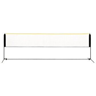 Badmintonnet verstelbaar 500x103x94-158 cm metaal