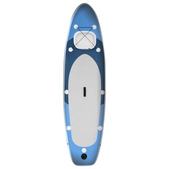 Stand Up Paddleboardset opblaasbaar 330x76x10 cm zeeblauw