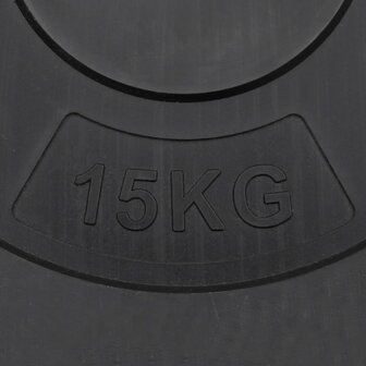 Halterschijven 2 stuks 30 kg beton