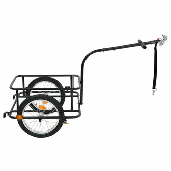 Fietskar 50 L zwart