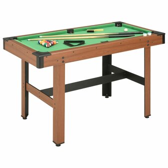 Biljarttafel 4 feet 122x61x76 cm bruin