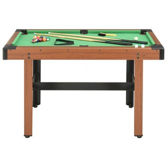 Biljarttafel 4 feet 122x61x76 cm bruin