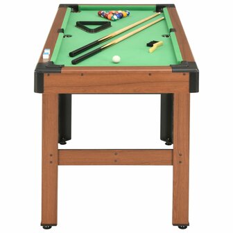 Biljarttafel 4 feet 122x61x76 cm bruin