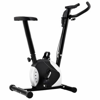 Hometrainer met bandweerstand zwart