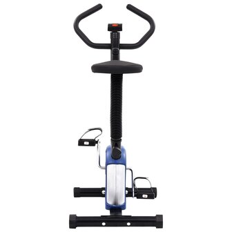 Hometrainer met bandweerstand blauw