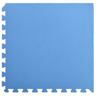 Vloermatten 24 st 8,64 ㎡ EVA-schuim blauw