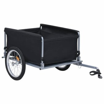 Fietskar 65 kg zwart en rood