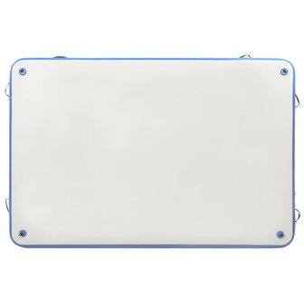 Vlot opblaasbaar 300x200x15 cm blauw en wit