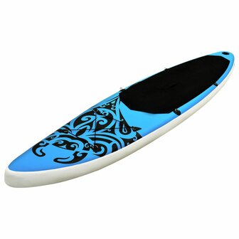 Stand Up Paddleboardset opblaasbaar 305x76x15 cm blauw