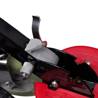 Step elektrisch met zitje 120 W rood