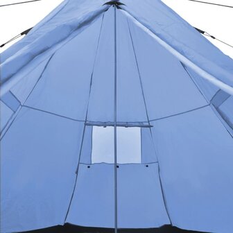 Tent 4-persoons blauw
