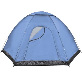 Tent 6-persoons blauw