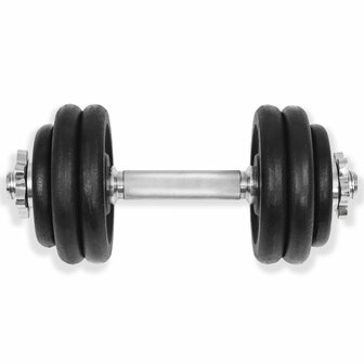 18-delige Halterset 30 kg gietijzer