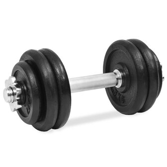 18-delige Halterset 30 kg gietijzer