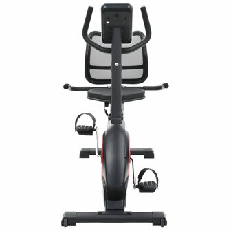 Ligfiets hometrainer magnetisch met hartslagmeter