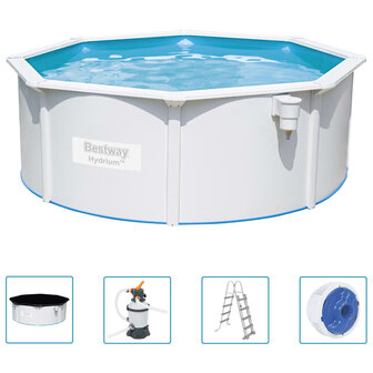 Bestway Framezwembad Hydrium bovengronds rond 360x120 cm